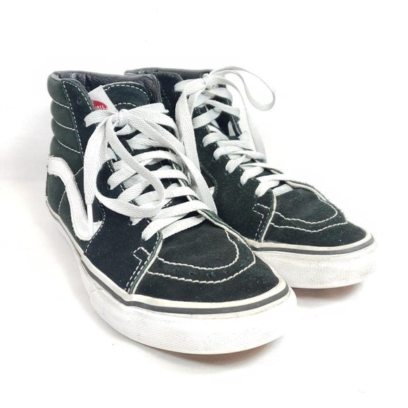 Vans SK8 Hi Skate Shoes Unisex M5 / W6.5 Black - Picture 2 of 7